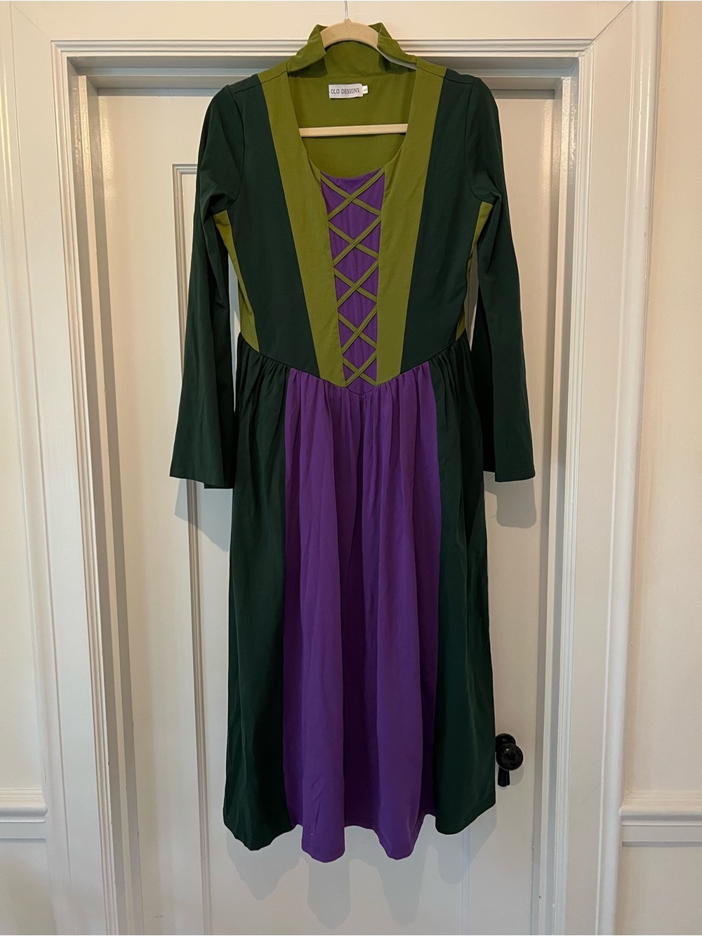 Only Little Once Spooky Sisters Winifred Sanderson Sisters Adult Dress Sz Small
